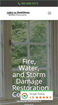 Mobile Screenshot of firewaterstormrepair.com